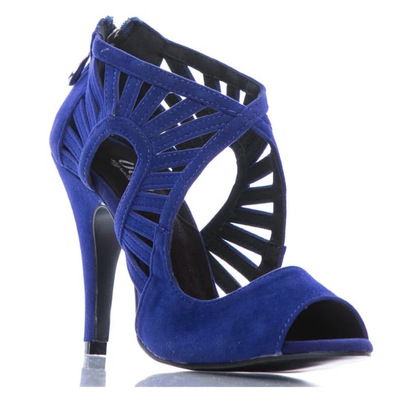 burju Camila Women’s US 9.5 Elegant Blue Women's Heels. New no box. - Picture 1 of 8